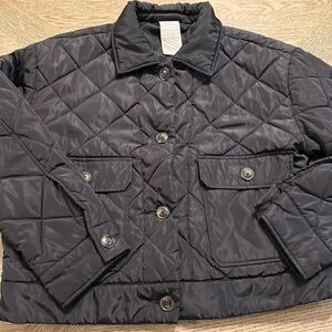 Noize Karina Cruelty Free Quilted Water-Resistant Jacket SZ M Fits Sz M